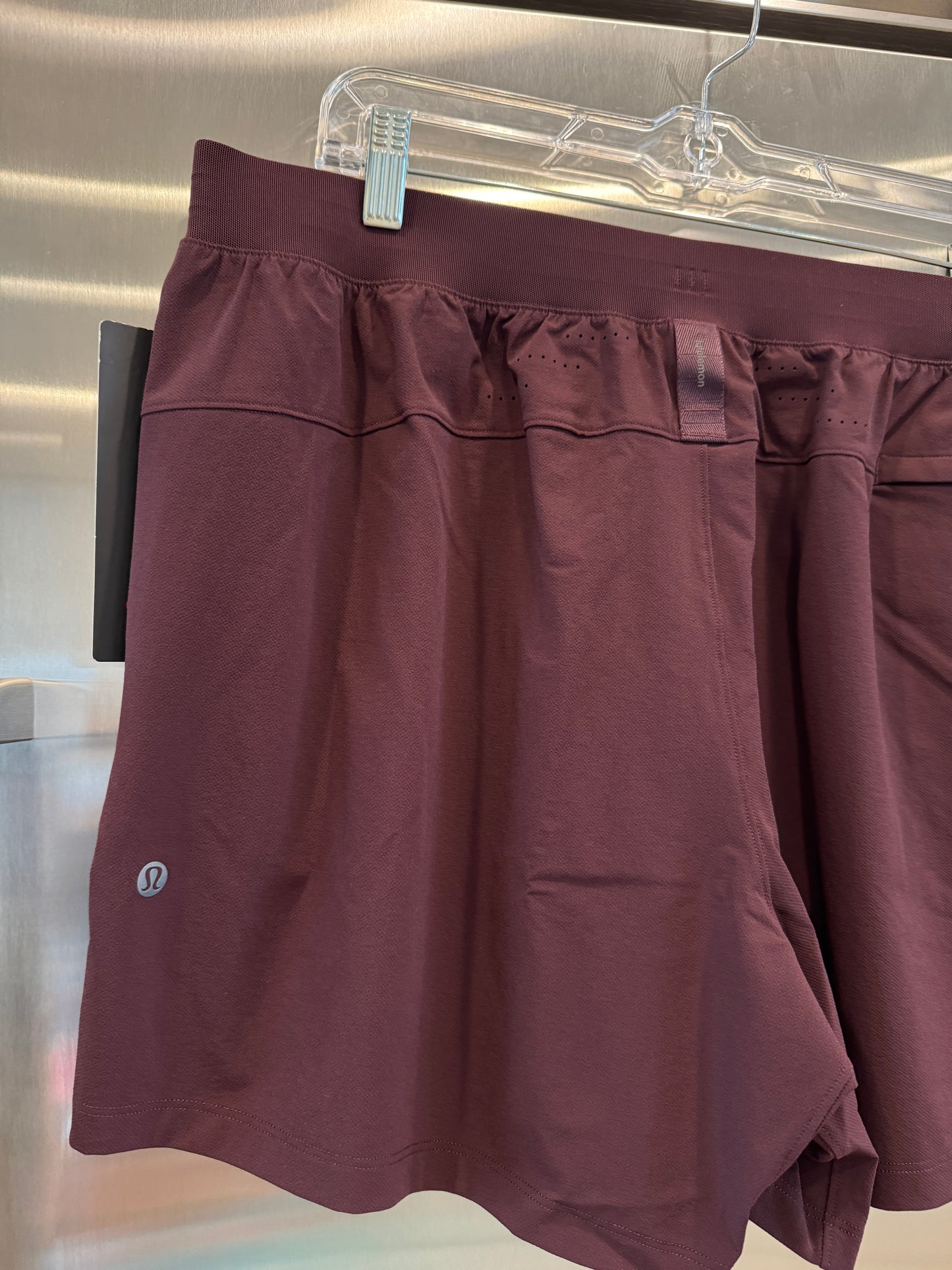 Lululemon License To Train Short 5” Unlined in Goodnight Plum - Men’s