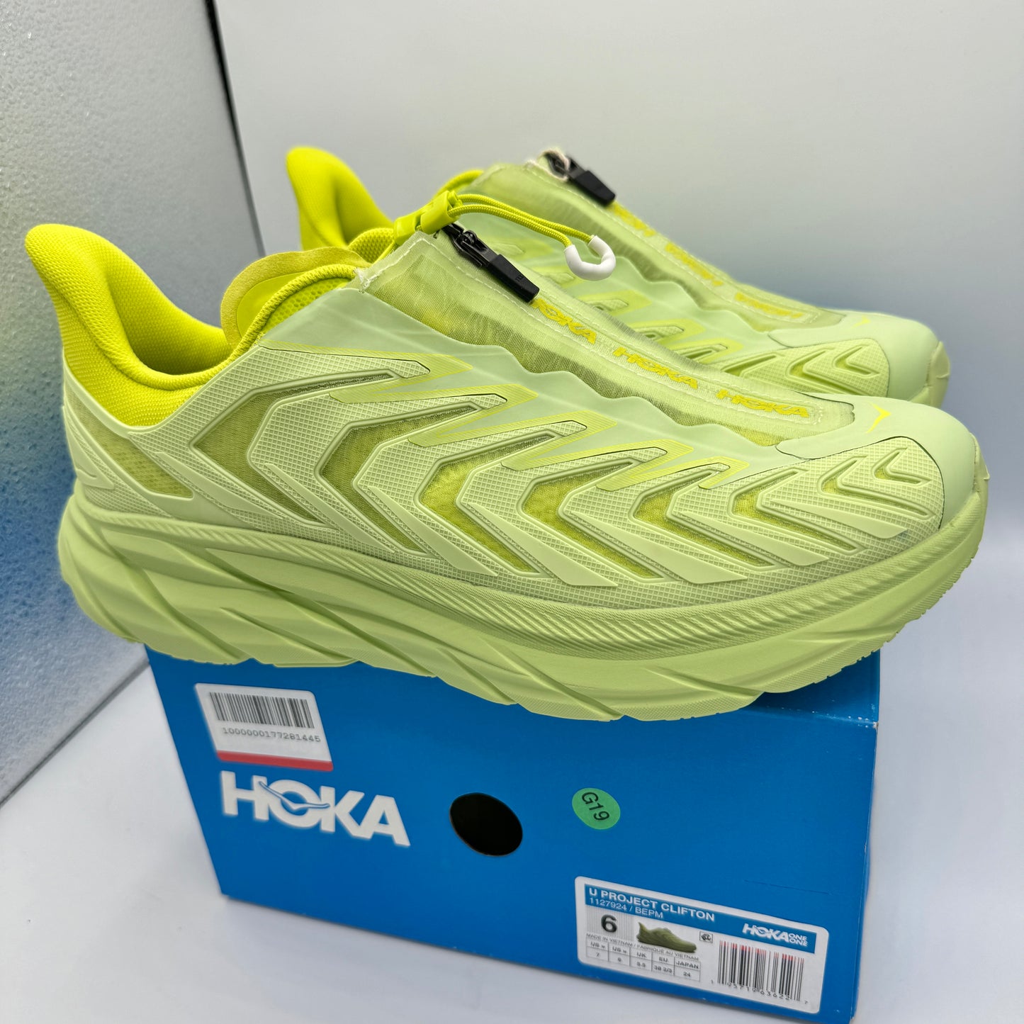 Hoka Project Clifton Butterfly Evening Primrose Unisex Sneaker Shoes BEPM