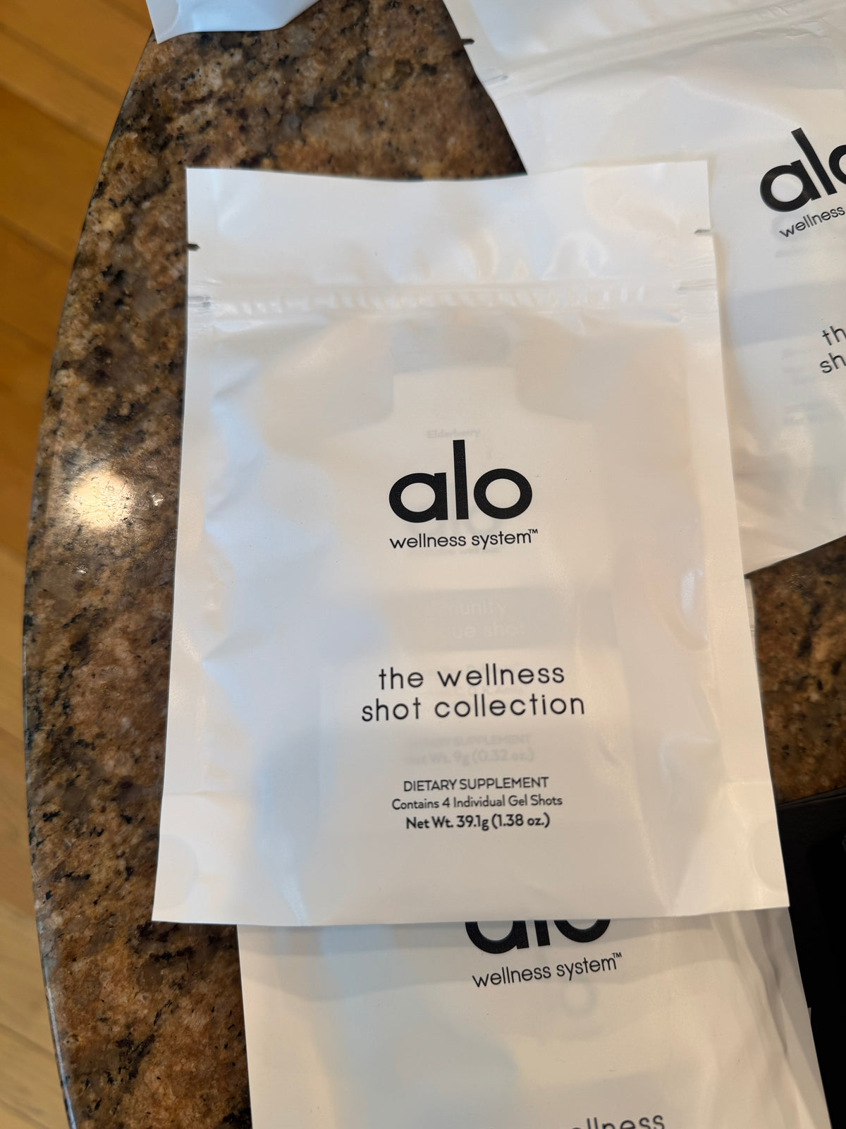 Alo Wellness BUNDLE (4) Magnesium Sprays, (11) Wellness Discovery Satchet Kits , (2) Gift Bags