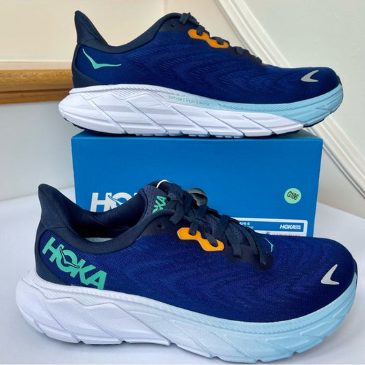 Hoka Arahi Running Shoes — brand new , Outer Space / Bellwether Blue