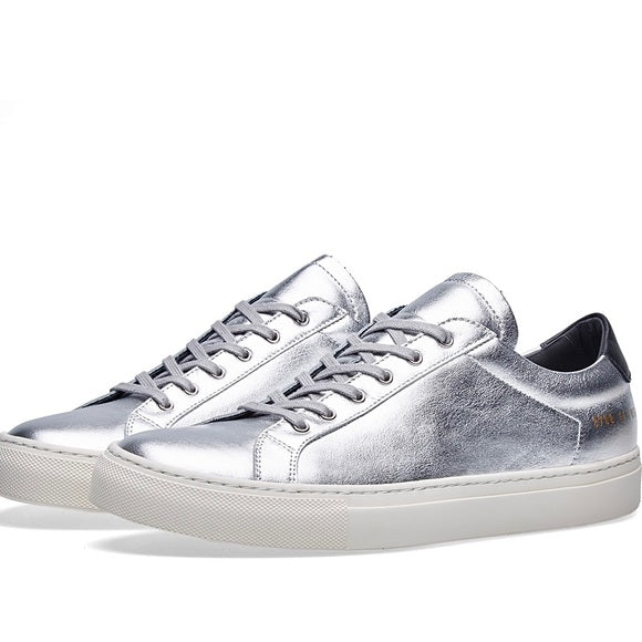 Common Projects Pre-Owned Achilles Silver woman’s sneakers