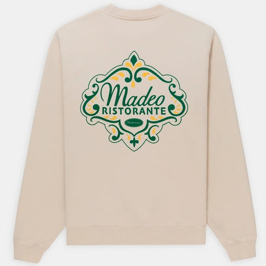 MadHappy x Madeo Collab Sold Out Crew Neck Creme