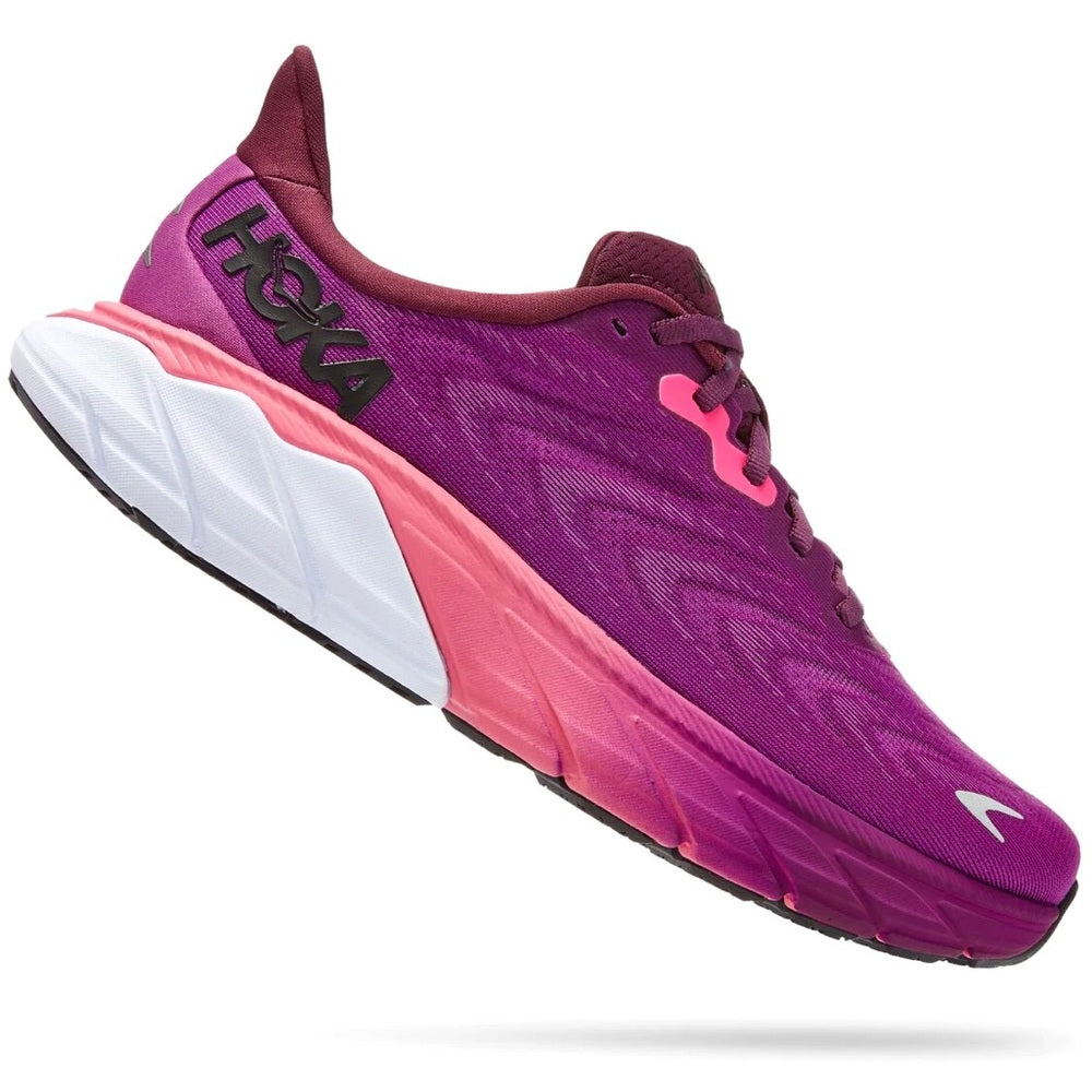 Hoka Arahi Running Shoes - brand new - Grapewine / Beautyberry - Pink Purple