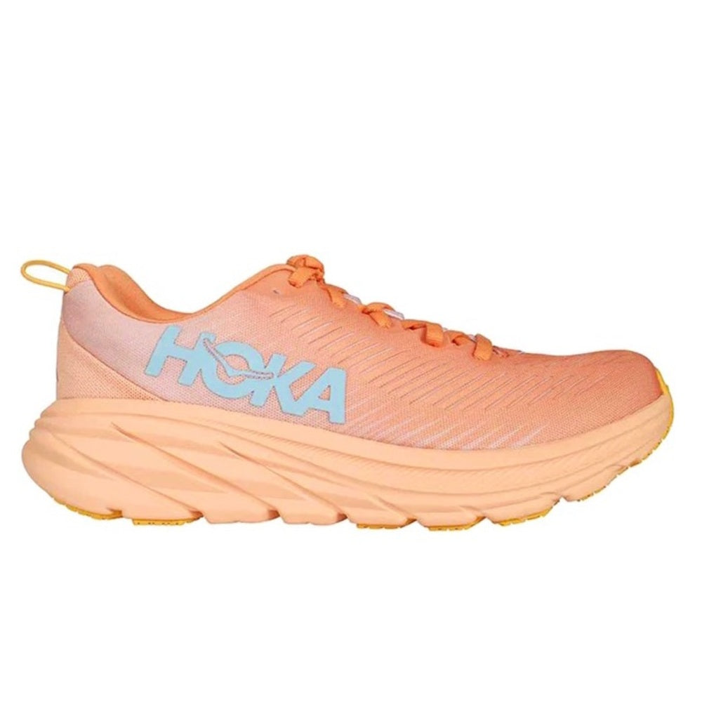 Hoka Rincon 3 women’s running shoes , brand new in box , coral salmon orange