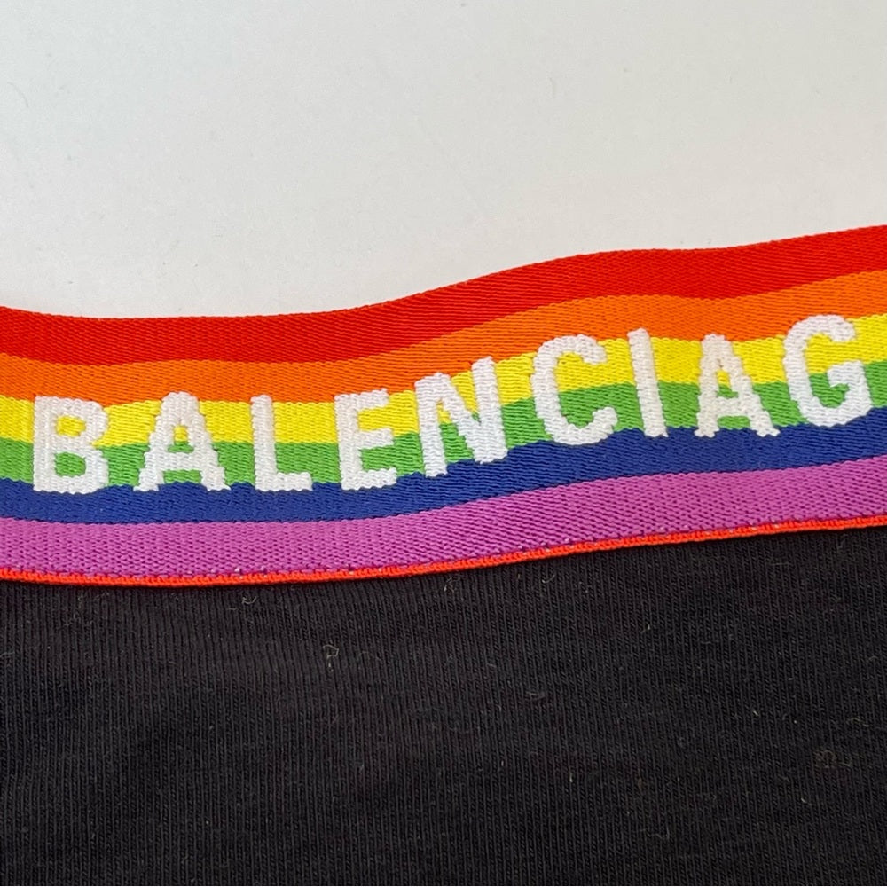 Balenciaga Women’s Pride Panty Brief Underwear - Black , slip sporty briefs