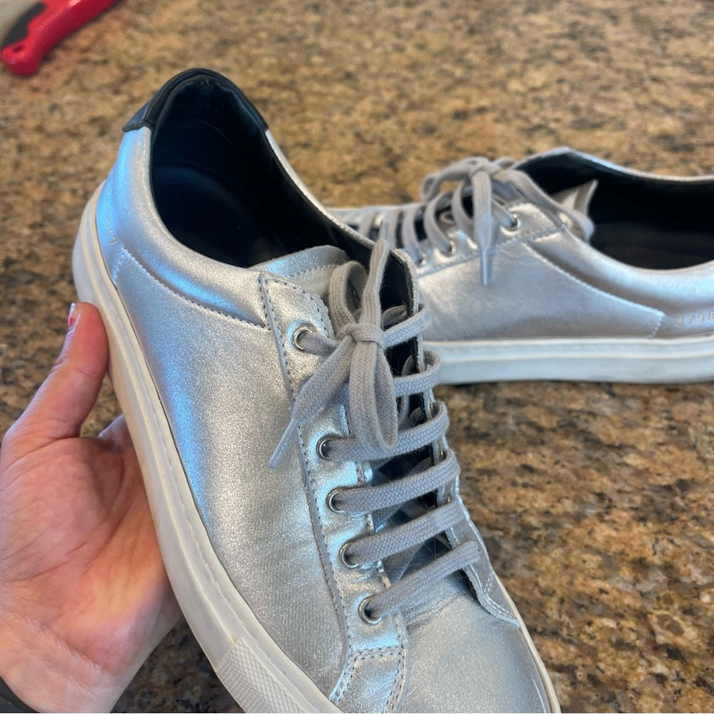 Common Projects Pre-Owned Achilles Silver woman’s sneakers