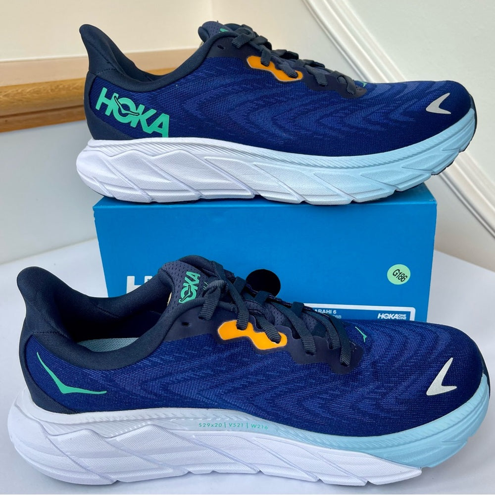 Hoka Arahi Running Shoes — brand new , Outer Space / Bellwether Blue