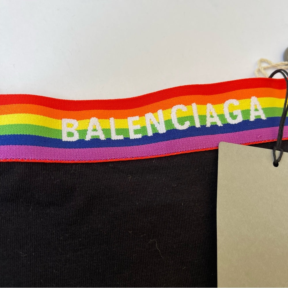 Balenciaga Women’s Pride Panty Brief Underwear - Black , slip sporty briefs